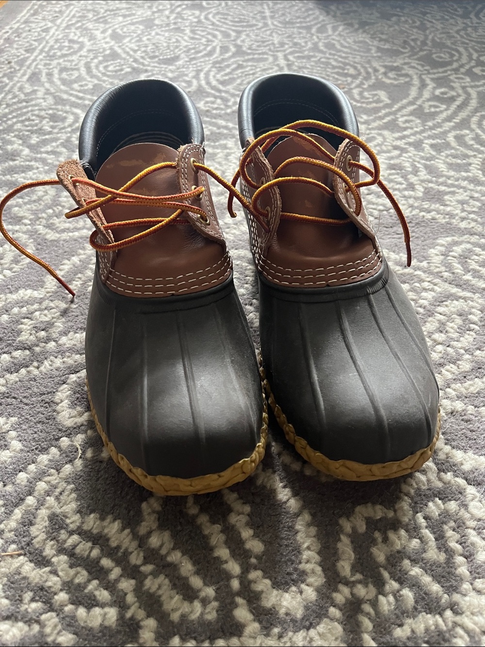 Men's LLBean boots Gumshoes